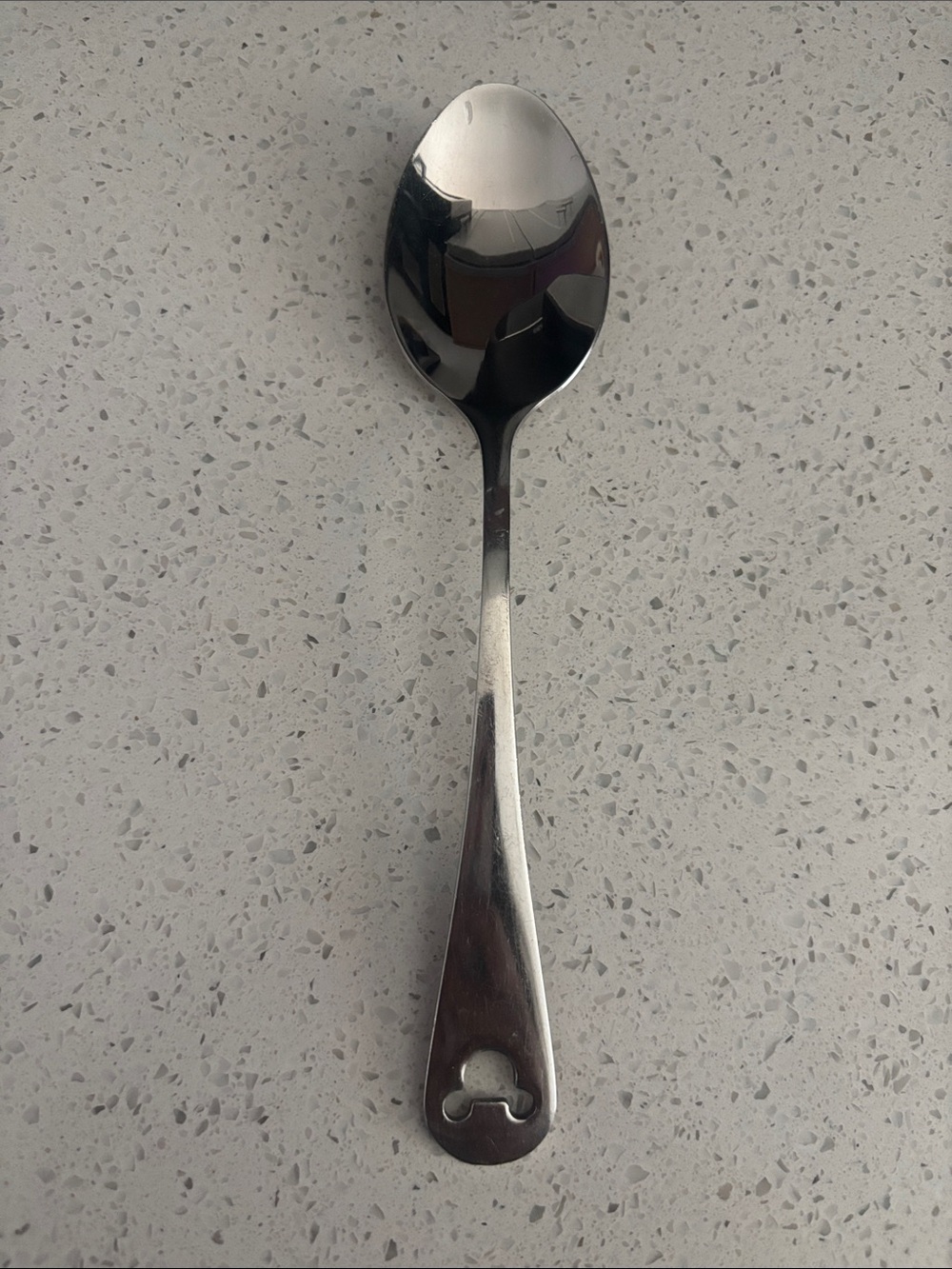 Vintage Disney Mickey Mouse Stainless Steel Serving Spoon